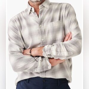 Faherty The Movement Featherweight Flannel Button-Up Shirt